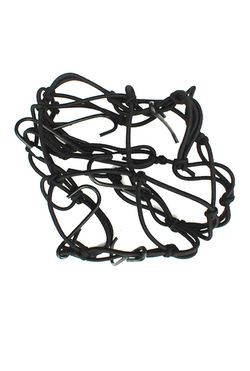 Filet casque moto élastique 40 x 40 cm noir Brazoline - vue 2