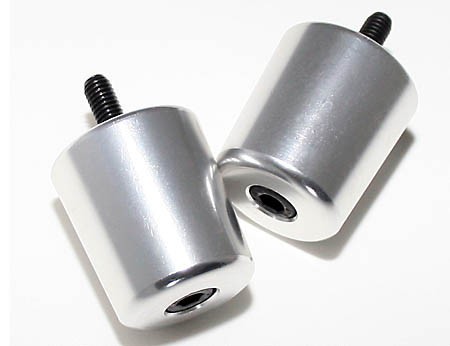 Paire de masses de guidon adaptables SUZUKI BRAZOLINE - 6 couleurs - vue 3
