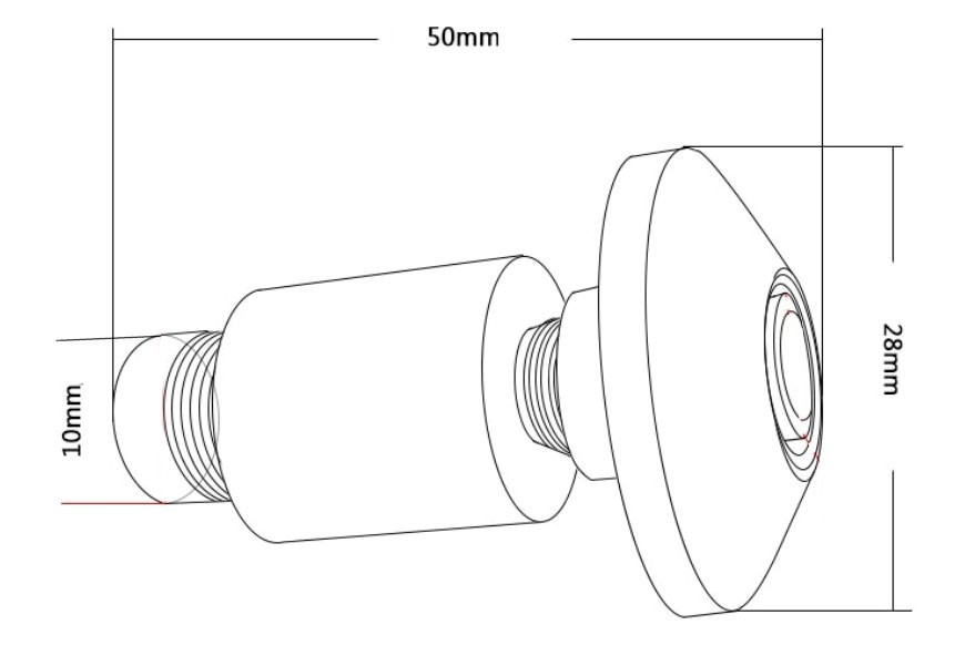 Embouts de Guidon Plats Anodisés Argent BRAZOLINE - vue 4