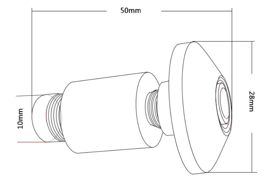 Embouts de Guidon Plats RING ANODIZED Bleu BRAZOLINE - vue 4