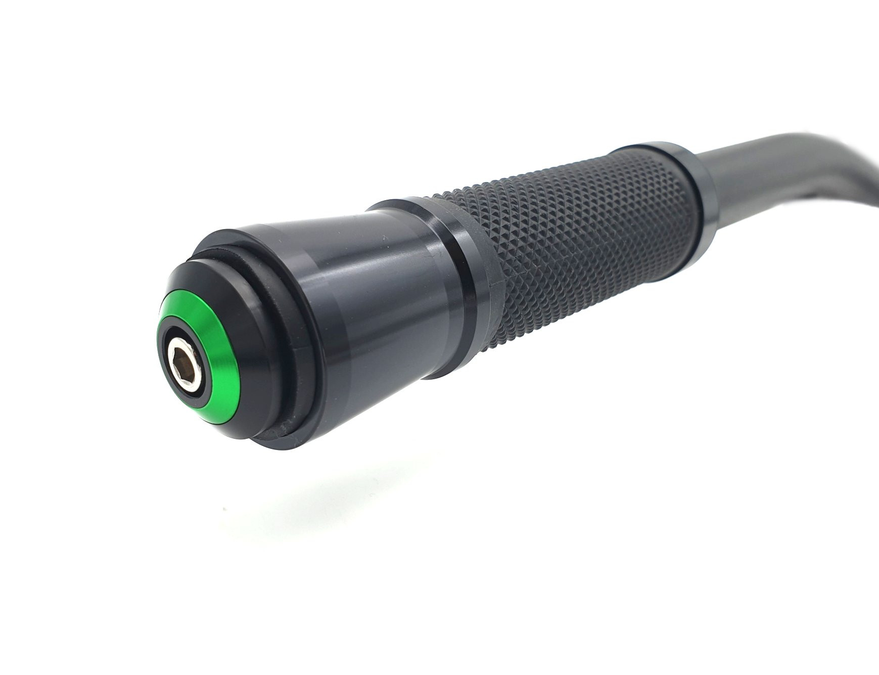 Embouts de Guidon Plats RING ANODIZED Vert BRAZOLINE - vue 3