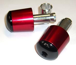 Paire d'embouts de guidon BRAZOLINE bicolore