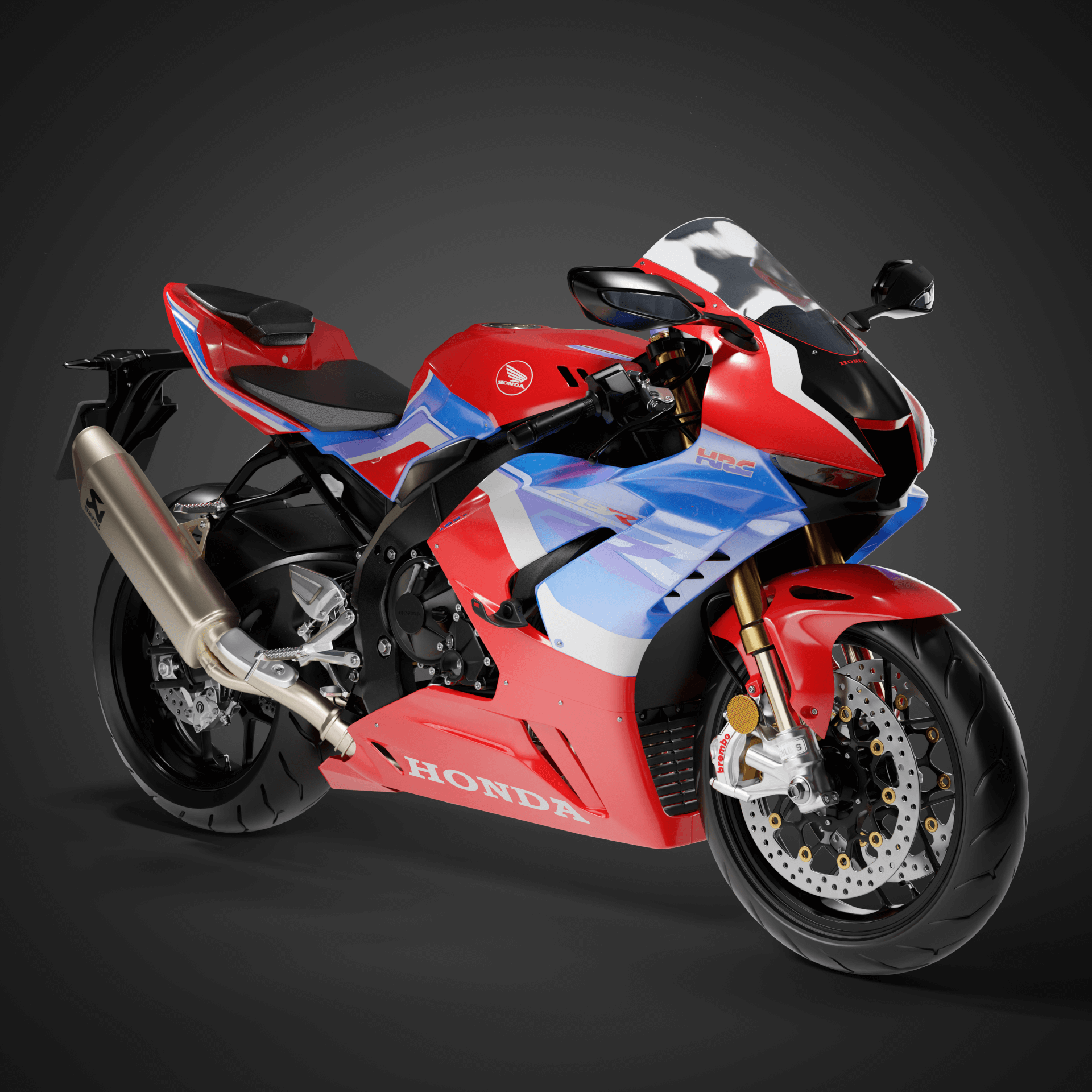 Ailerons style MotoGP Slide Wing universels LSL - vue 2