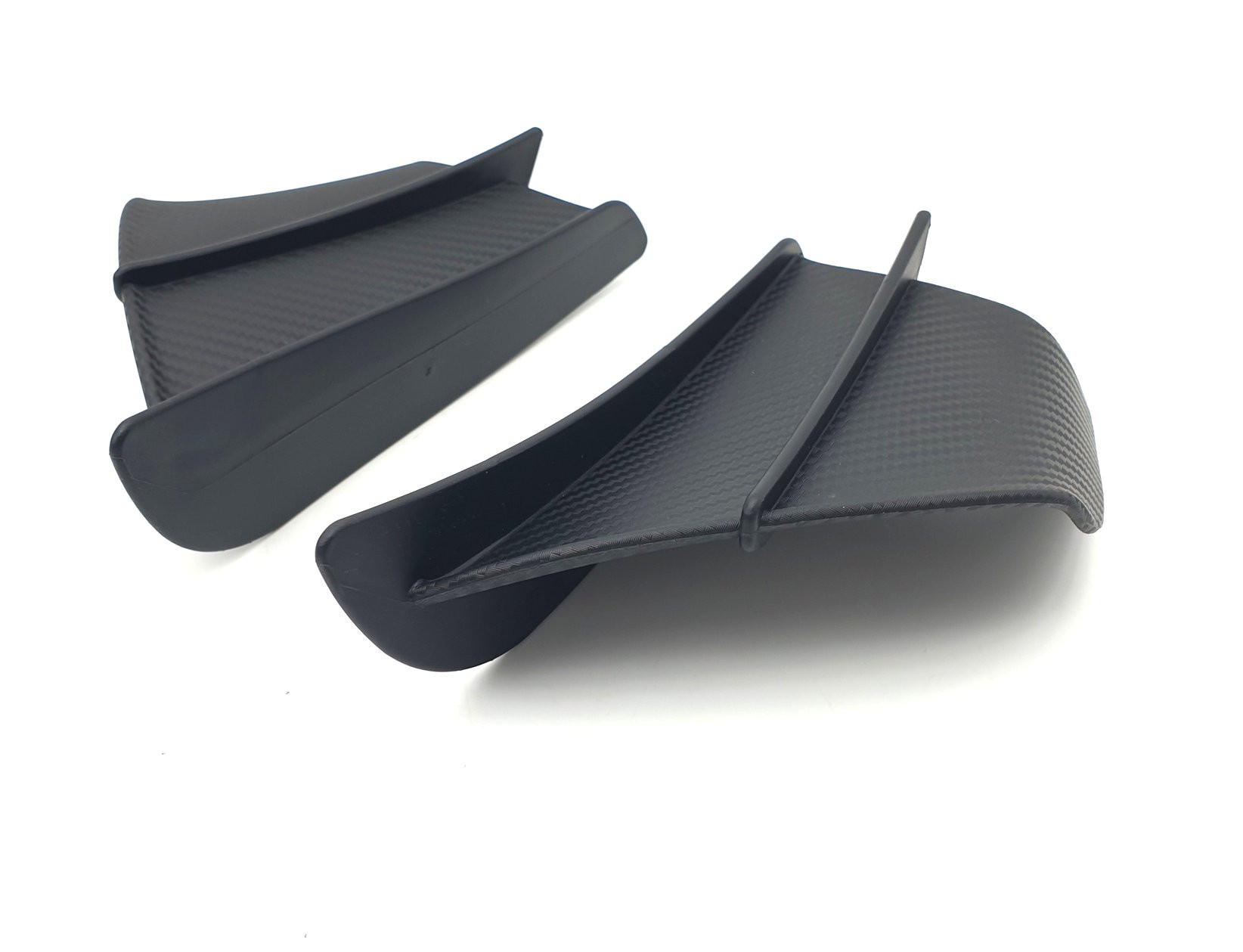 Ailerons style MotoGP « Real Wing » noirs mat universels Brazoline - vue 2