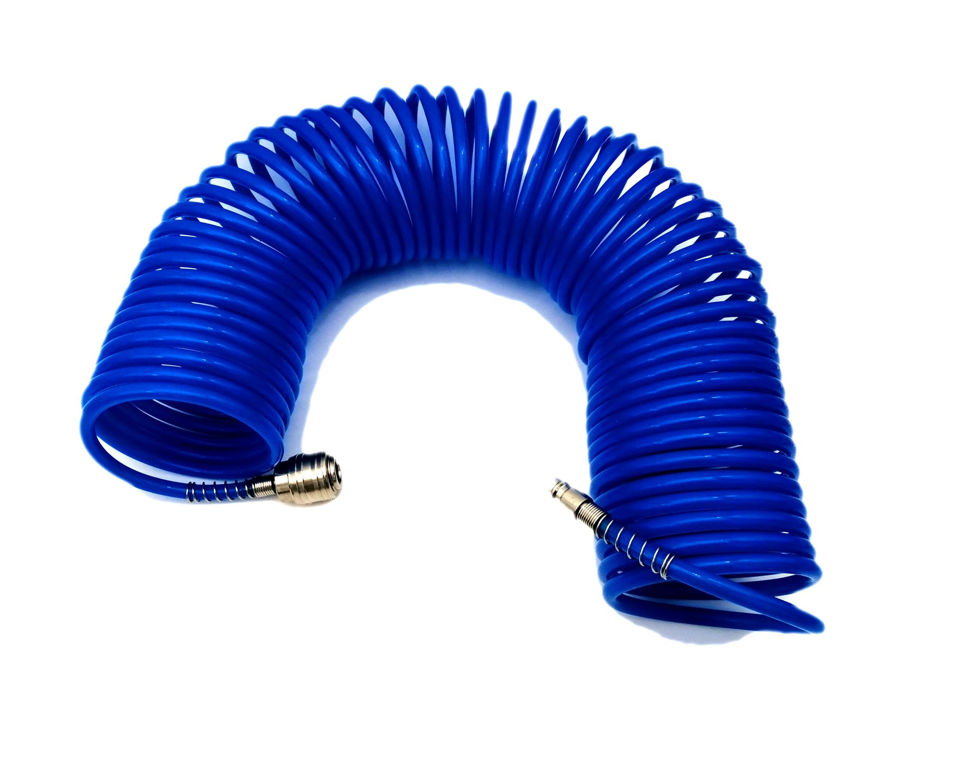 Gonfleur & 2 Soufflettes + 15m Tuyau Flexible et Raccords Pneumatiques BRAZOLINE - vue 3