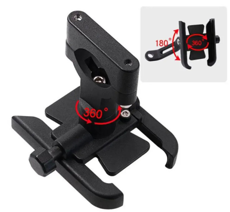 Support de téléphone universel aluminium Brazoline sans USB - vue 3