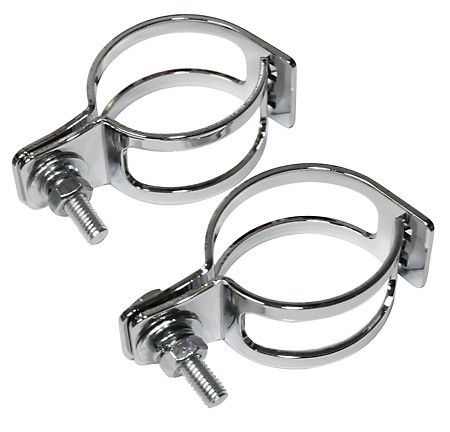 Paire de colliers pour tube Ø 55 à 58 mm BRAZOLINE