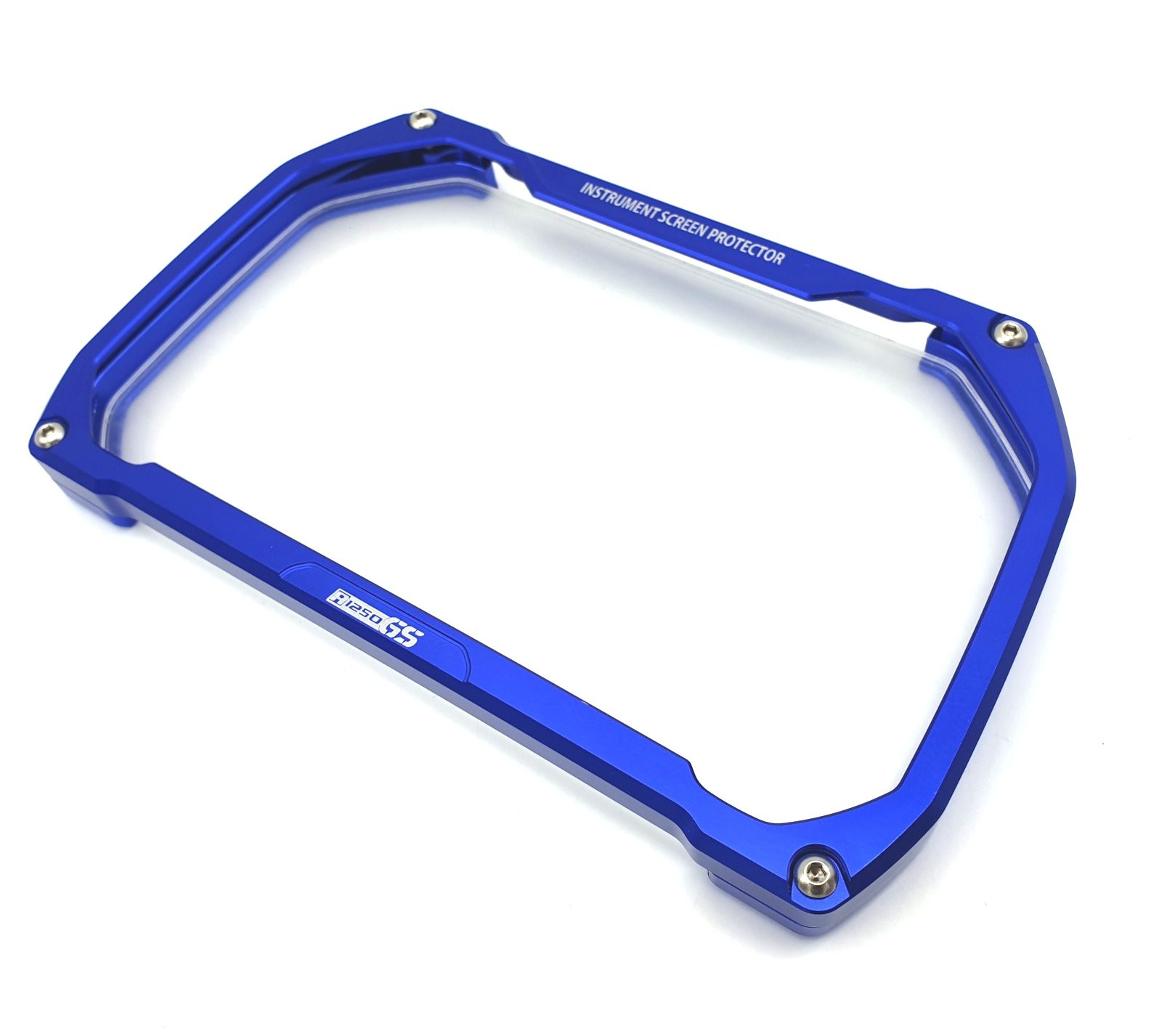 Cadre de compteur aluminium bleu Brazoline BMW R1250GS ADV (19-20)
