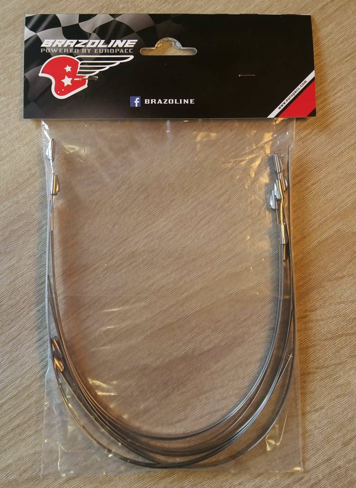 Colliers inox 200 mm BRAZOLINE (Kit de 10) pour bande thermique échappement - vue 2
