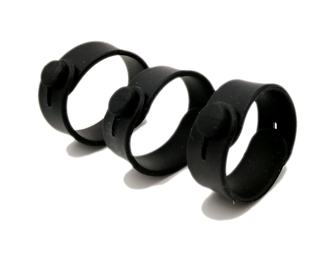 Lot de 10 colliers-sangles caoutchouc BRAZOLINE - vue 3