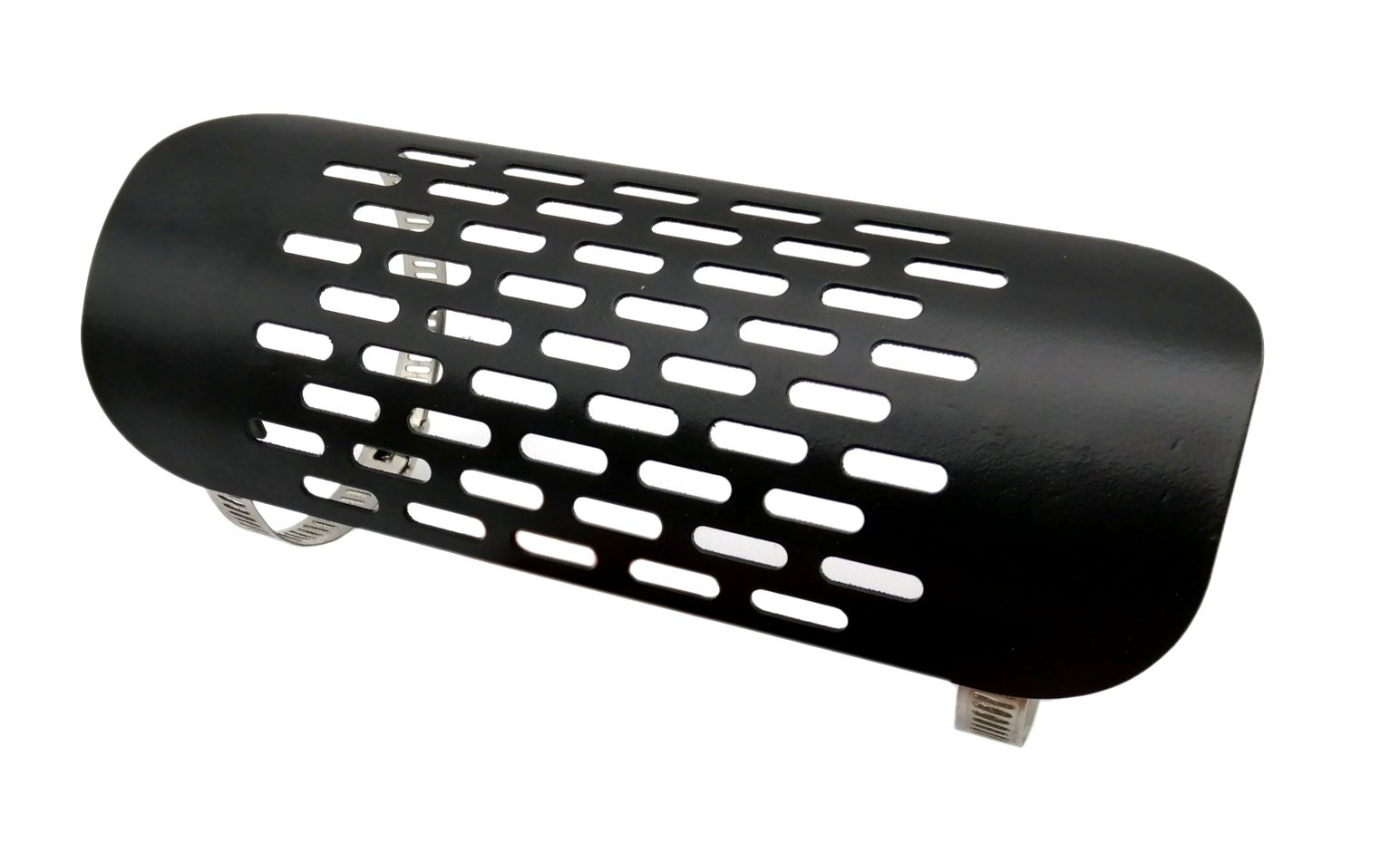 Protection thermique d'échappement droite noire BRAZOLINE