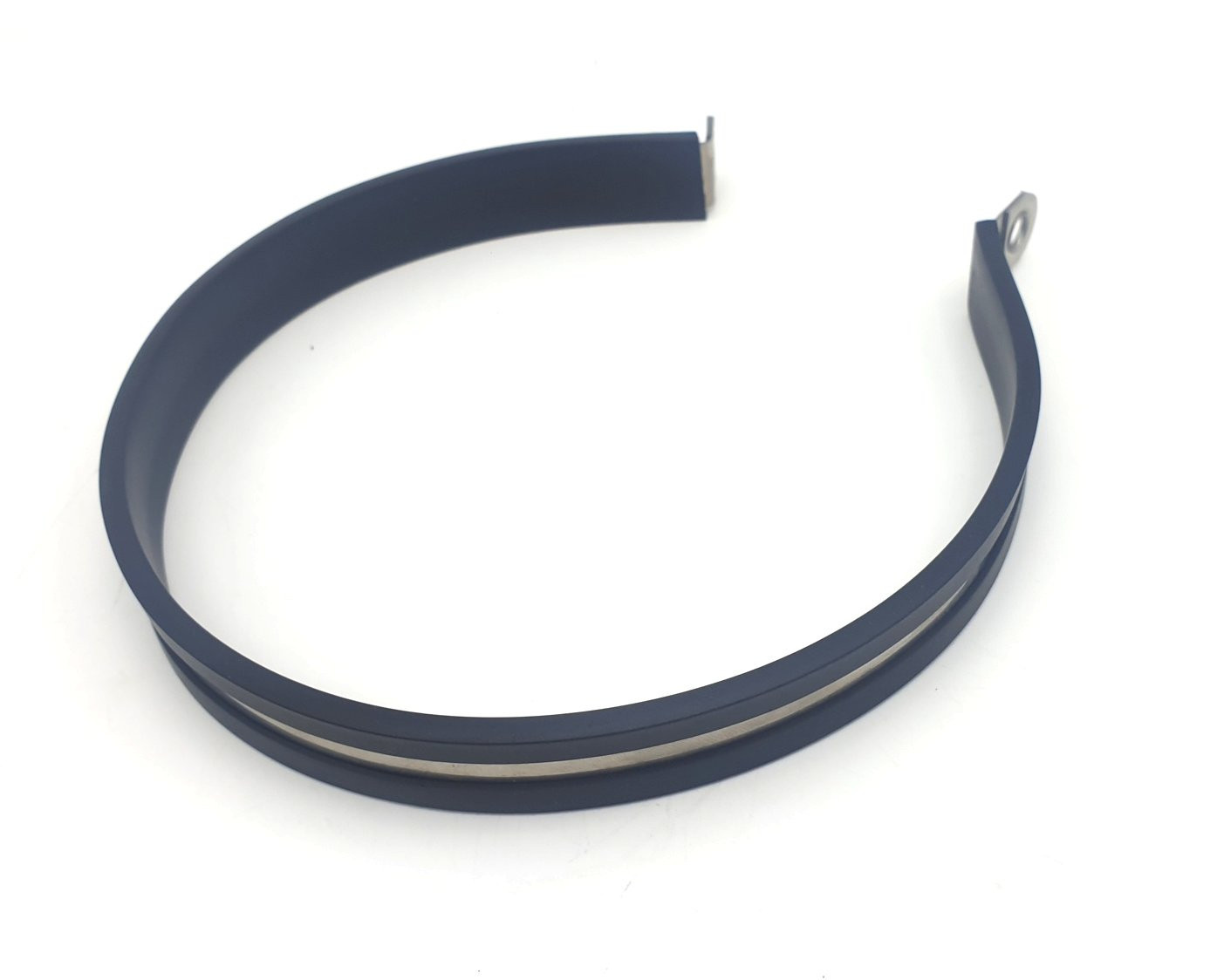Collier de fixation 120 mm échappement oval/circulaire BRAZOLINE - vue 2