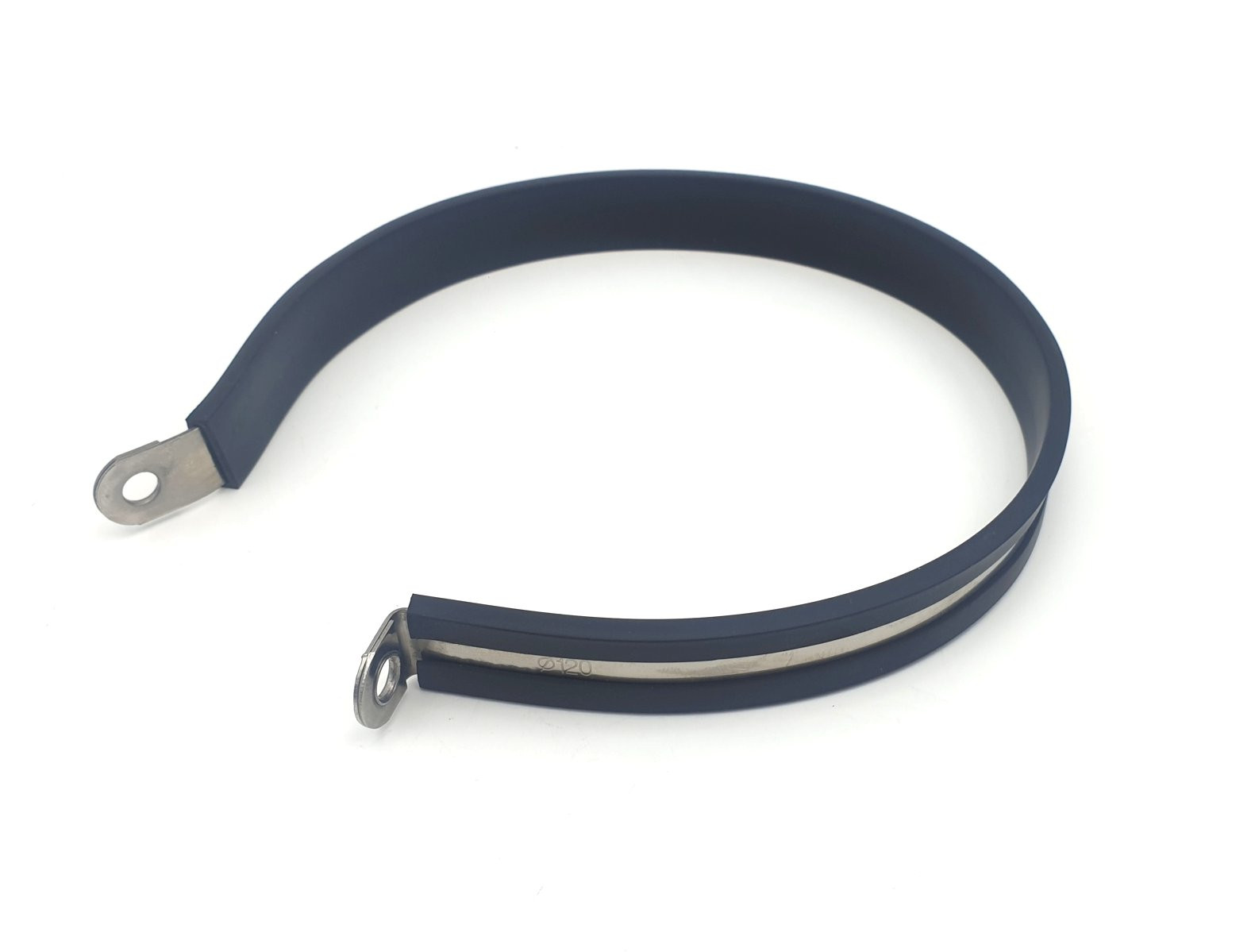 Collier de fixation 120 mm échappement oval/circulaire BRAZOLINE - vue 3