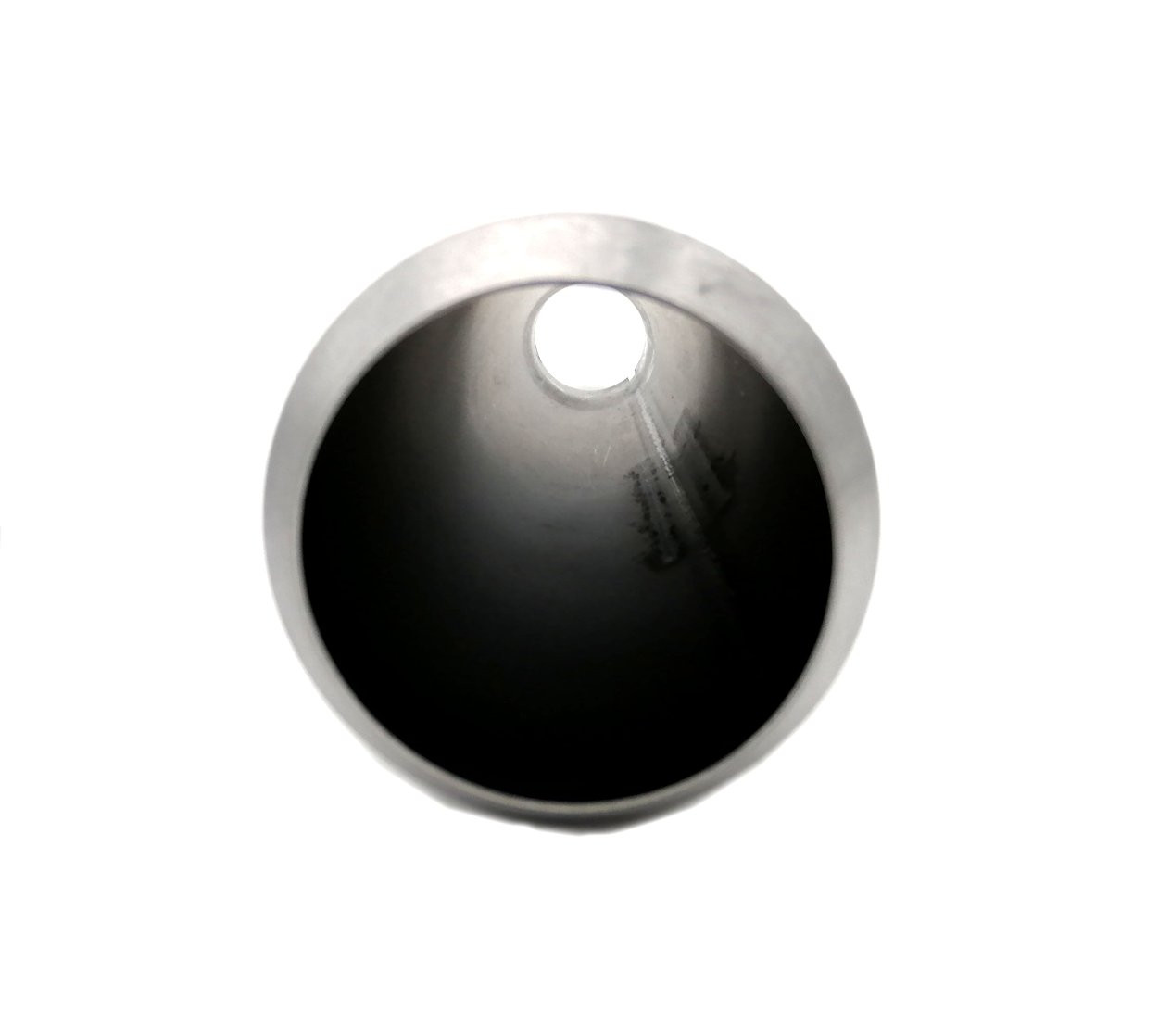Silencieux BRAZOLINE Pot d'échappement CONE COURT shorty RAW MEGATON acier brut - vue 3