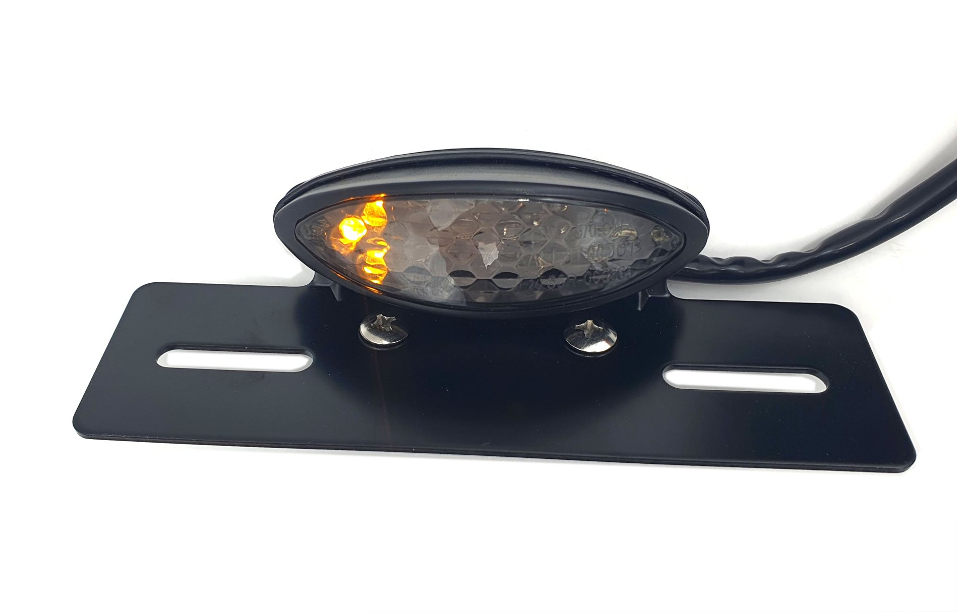 Feu arrière et clignotants LED + support et éclairage de plaque ROAD BRAZOLINE - vue 3