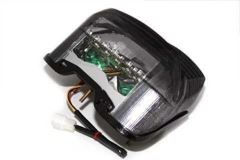 Feu arrière à LEDs adaptable YAMAHA XJR 1300 BRAZOLINE - vue 2
