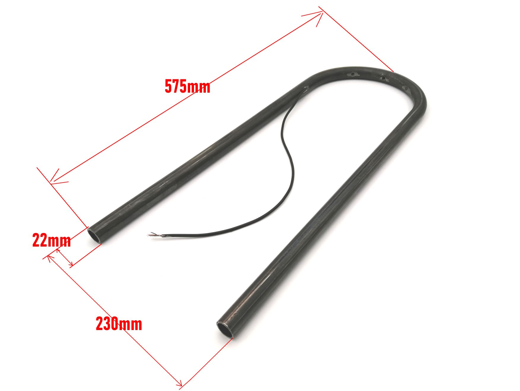 Boucle de selle 230 mm longueur 575 mm avec barre de LEDs BRAZOLINE - vue 2