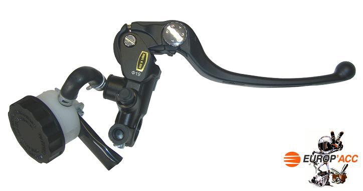 Maître cylindre de frein complet Ø 19 mm BRAZOLINE noir - vue 2