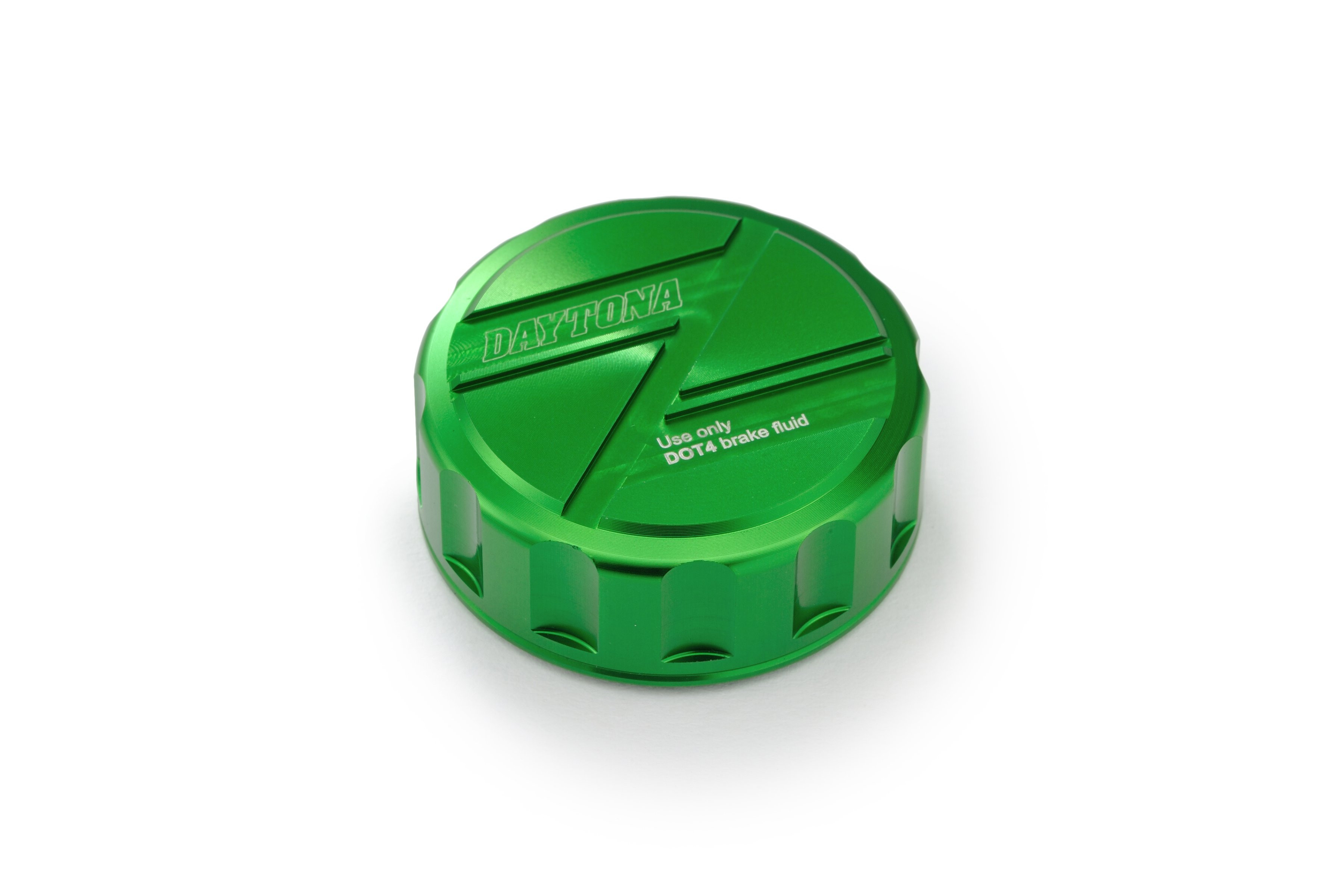Capuchon de maître-cylindre arrière diamètre 42 mm CNC vert Kawasaki Z650 Z900RS Daytona - vue 2