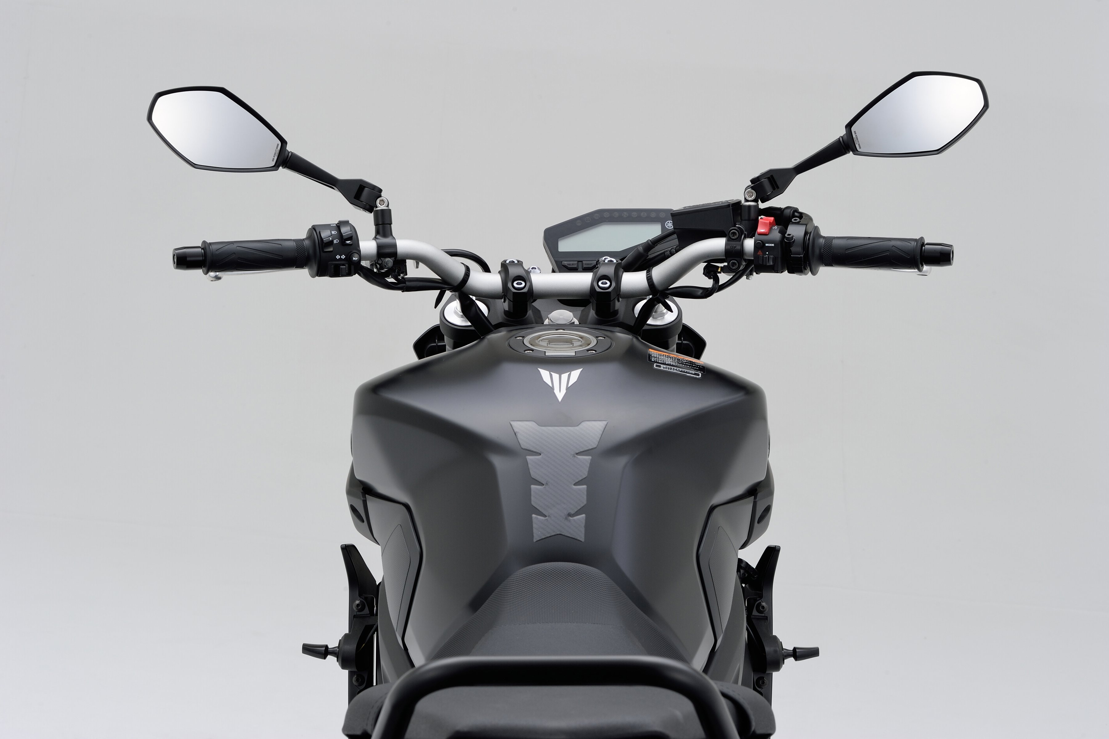 Rétroviseur Daytona D-Miroir 12 Diamond Boîtier ABS Tige Aluminium - vue 3
