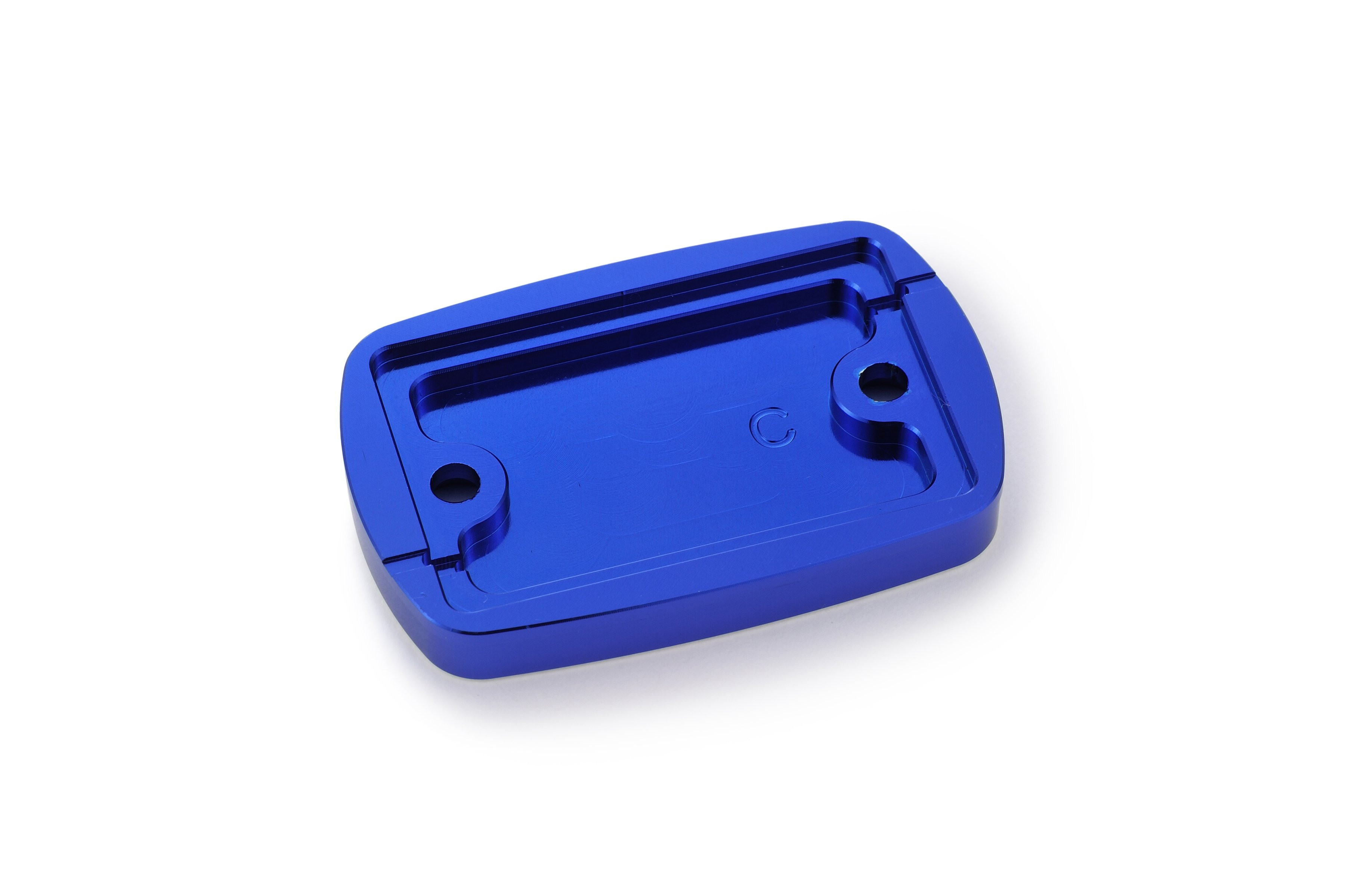 Bouchon de maître-cylindre Yamaha CNC bleu Daytona - vue 2