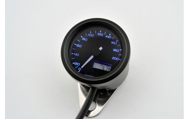 Daytona Velona 48 Compteur de vitesse 200 km/h/mph - vue 4