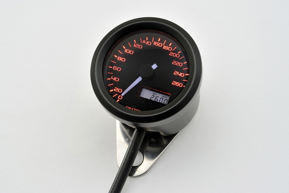 Daytona Velona 48 Compteur de vitesse 260 km/h / MPH - vue 3