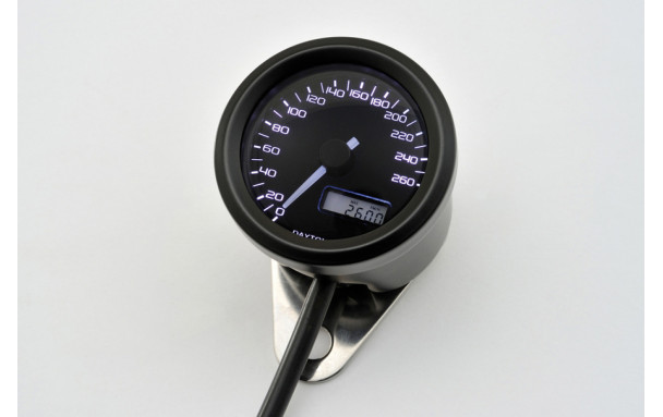 Daytona Velona 48 Compteur de vitesse 260 km/h / MPH - vue 5