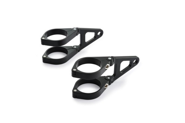 Jeu de supports de phare CNC dia. 49 mm court Daytona