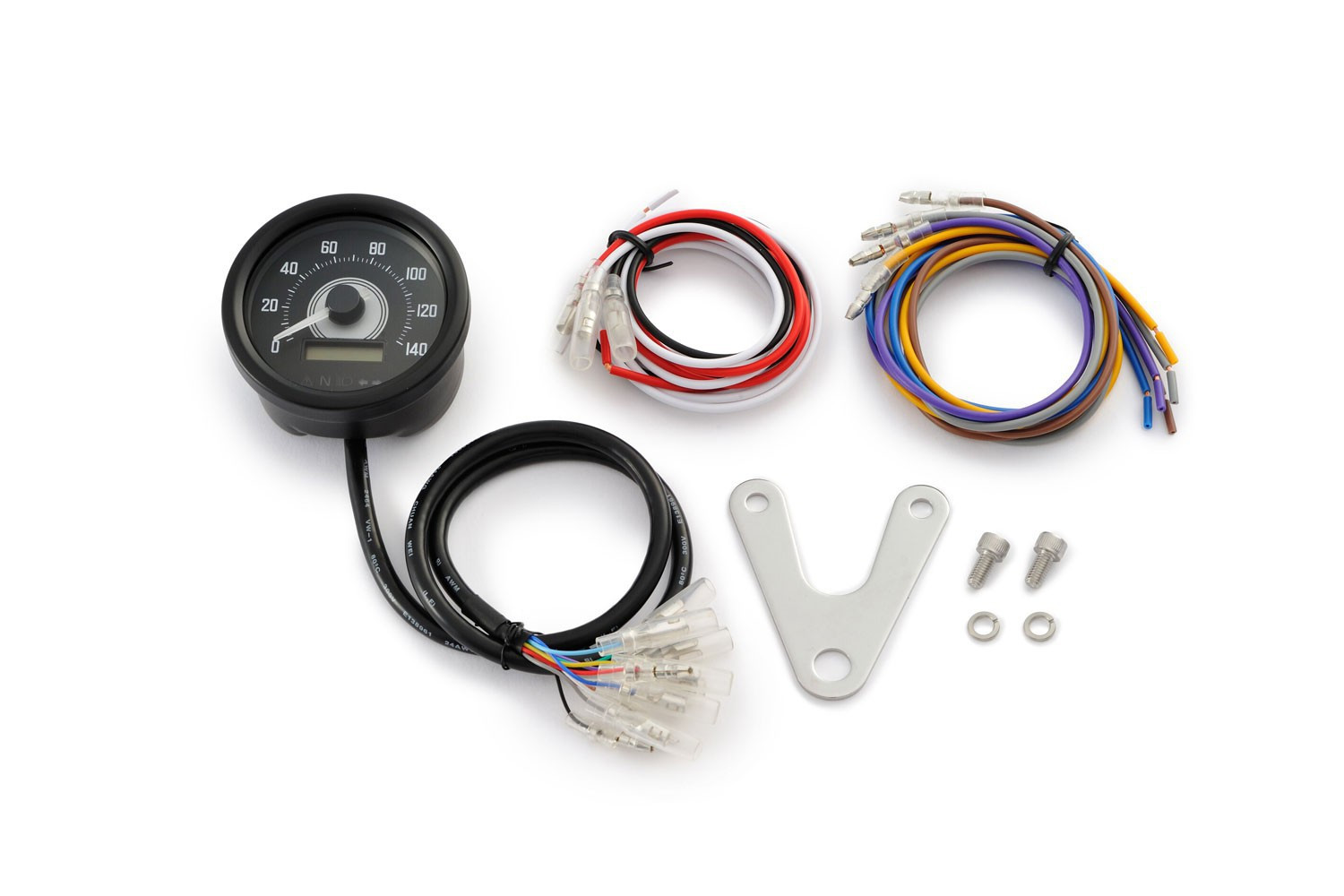 DAYTONA Compteur numérique VELONA 2 noir 60 mm jusqu'à 140 km/h avec support - vue 3
