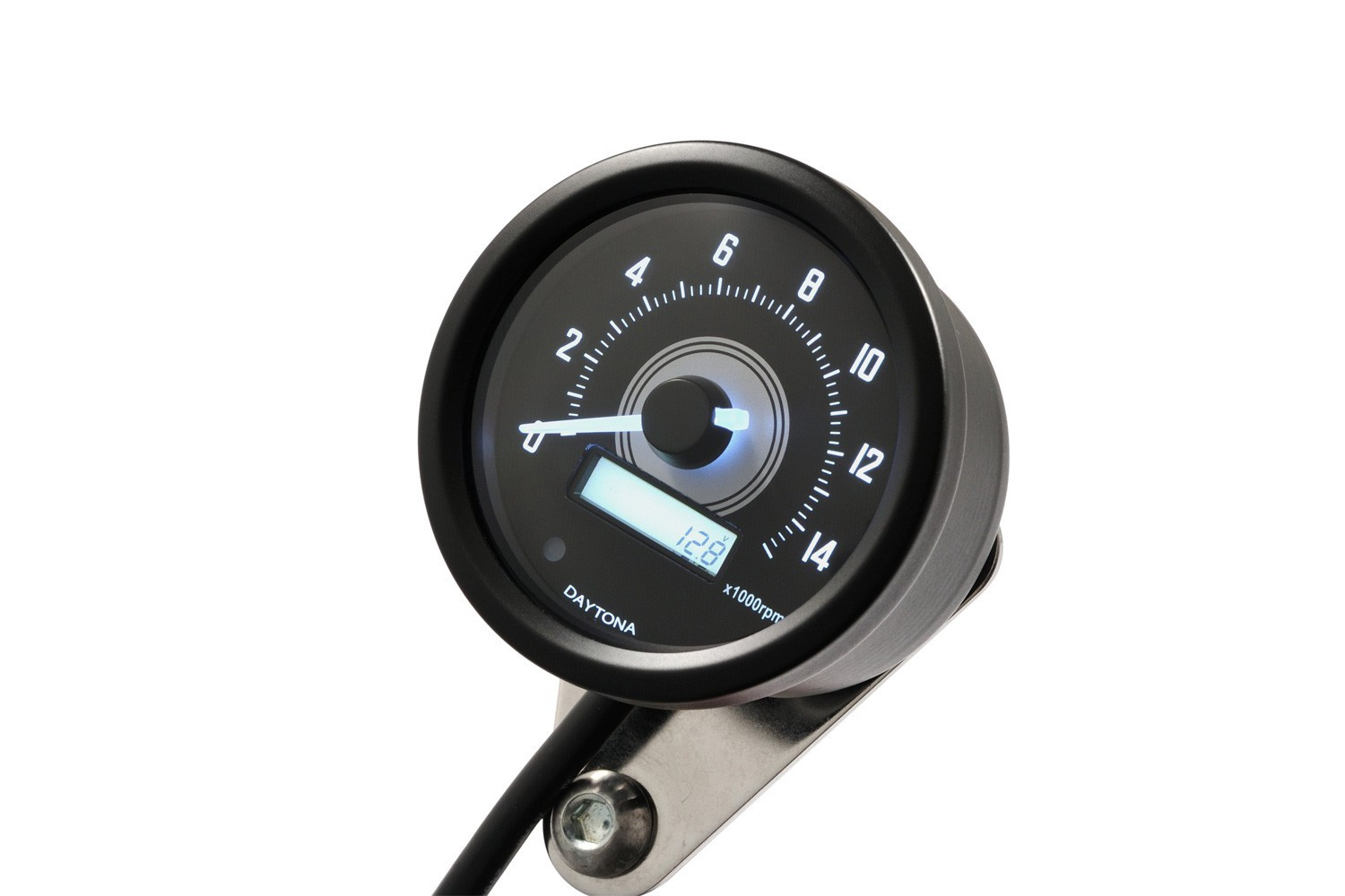 DAYTONA Compte-tours numérique VELONA 2 noir 60 mm 14000 trs/min avec support
