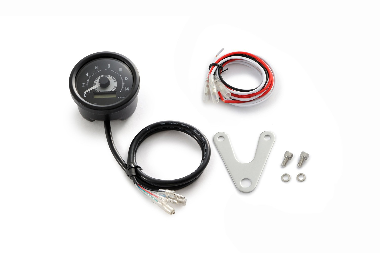 DAYTONA Compte-tours numérique VELONA 2 noir 60 mm 14000 trs/min avec support - vue 2