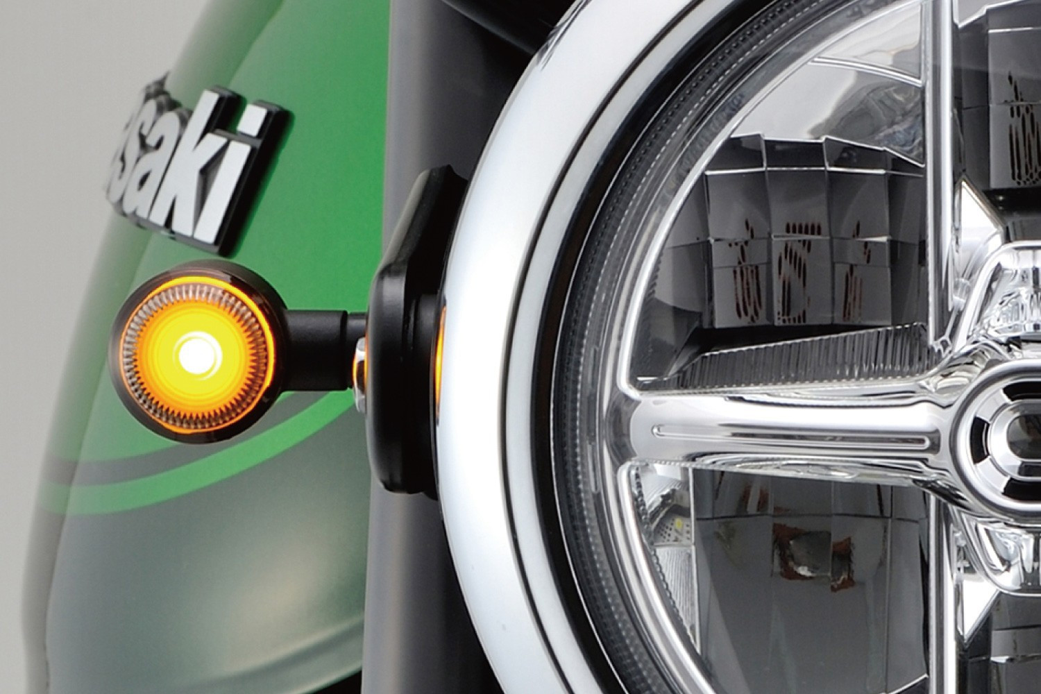 Clignotants LED DAYTONA D-Light SOL noirs - vue 3