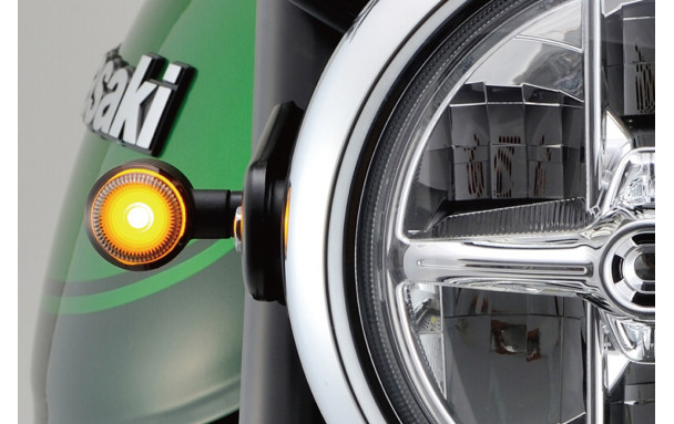Clignotants LED DAYTONA D-Light SOL noirs - vue 5