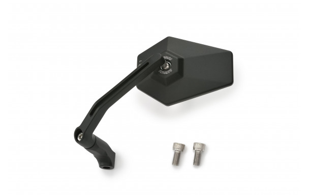 Rétroviseur Daytona D-MIROIR-4 hexagone tige aluminium noir - vue 4