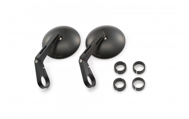 Rétroviseur D-MIROIR-9 maru1/barend long, ABS+alu 2PCS marquage e - Daytona - vue 4