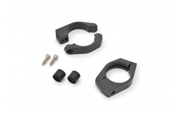 Jeu de colliers de fourche en aluminium (2 pcs) dia.41 pour support de clignotant DAYTONA - vue 4