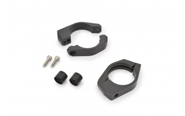 Jeu de colliers de fourche aluminium 43 mm pour support de clignotant Daytona - vue 4