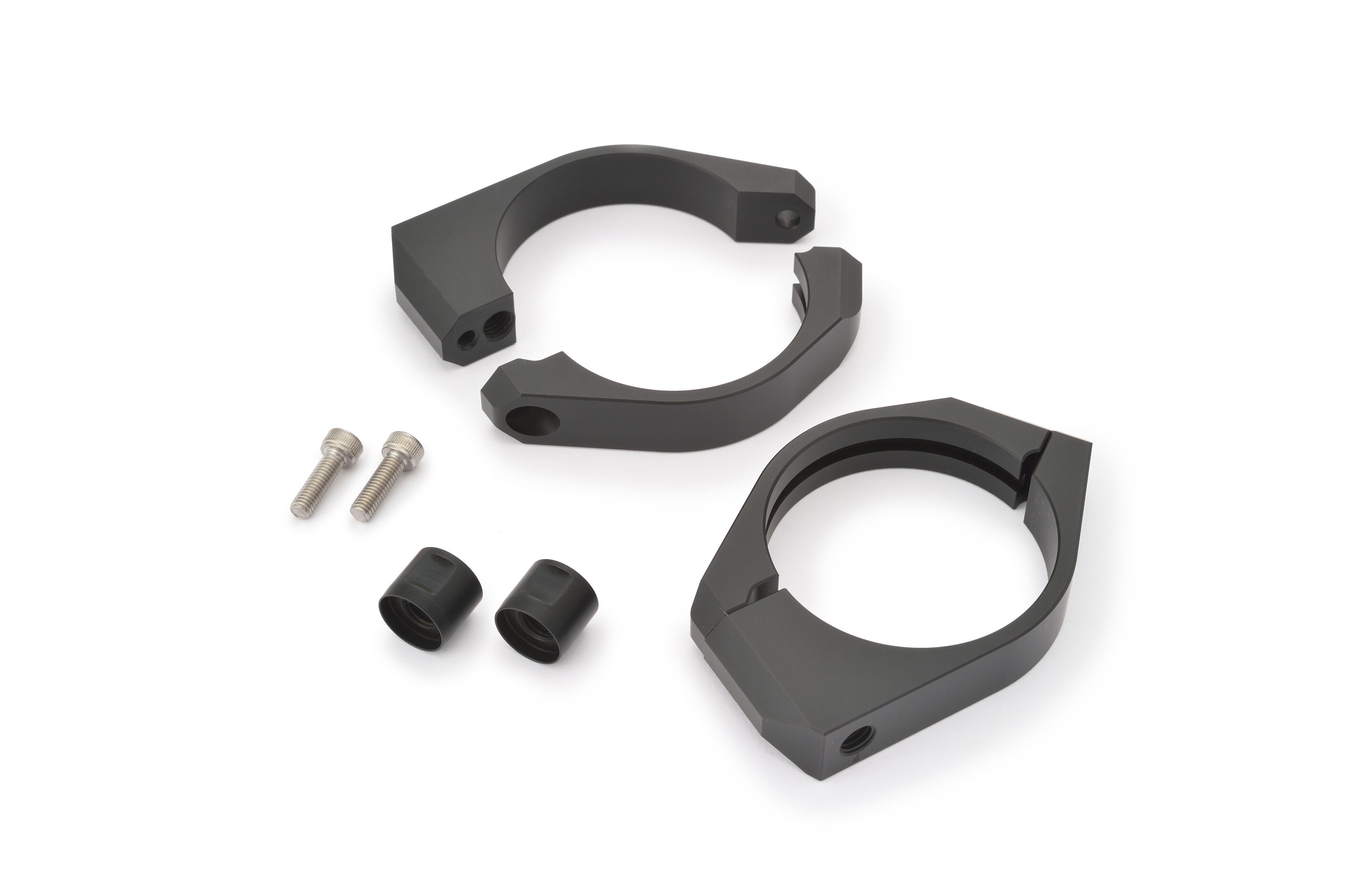 Jeu de colliers de fourche en aluminium dia. 59 pour support de clignotant Daytona (2 pcs)