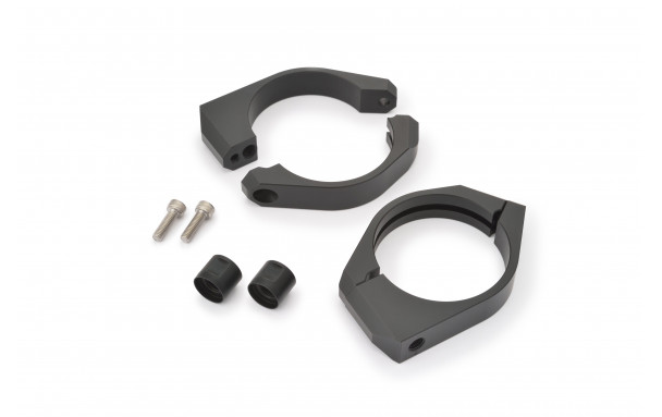 Jeu de colliers de fourche en aluminium dia. 59 pour support de clignotant Daytona (2 pcs) - vue 4