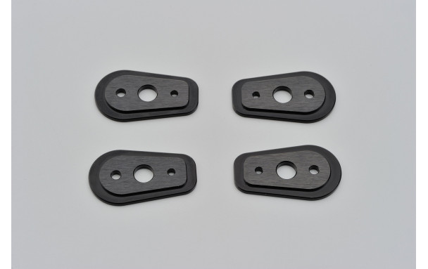 Plaque de montage clignotant CNC Kawasaki Daytona - vue 4