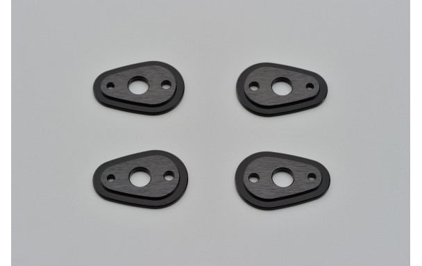 Plaque de montage clignotant CNC Yamaha Daytona - vue 4