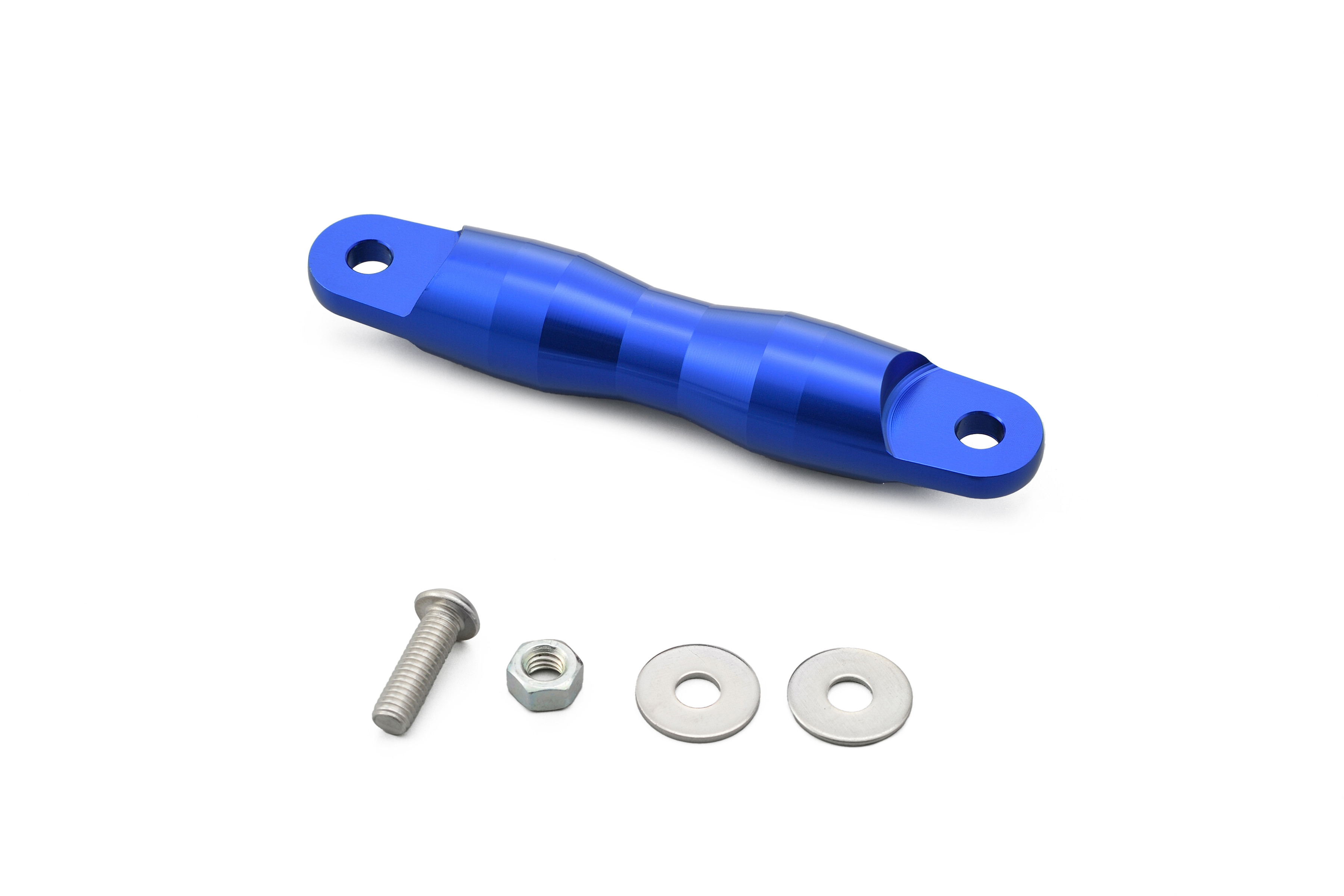 Adaptateur pour barre de renfort de guidon 100 mm bleu Daytona - vue 2