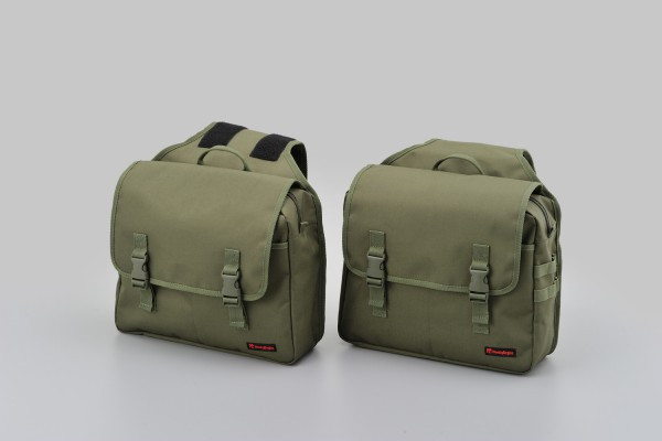 Sacoche de selle Henlybegins 20L (10x2) DHS-11 Kaki Daytona - vue 4