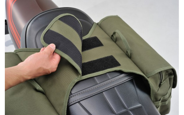 Sacoche de selle Henlybegins 20L (10x2) DHS-11 Kaki Daytona - vue 8