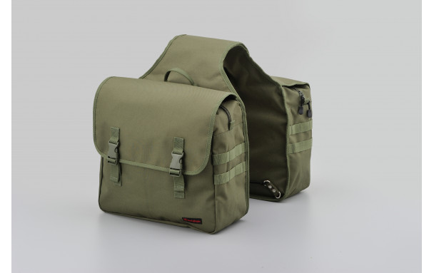 Sacoches cavalières Henlybegins 30L (15L x 2) DHS-12 kaki Daytona - vue 4