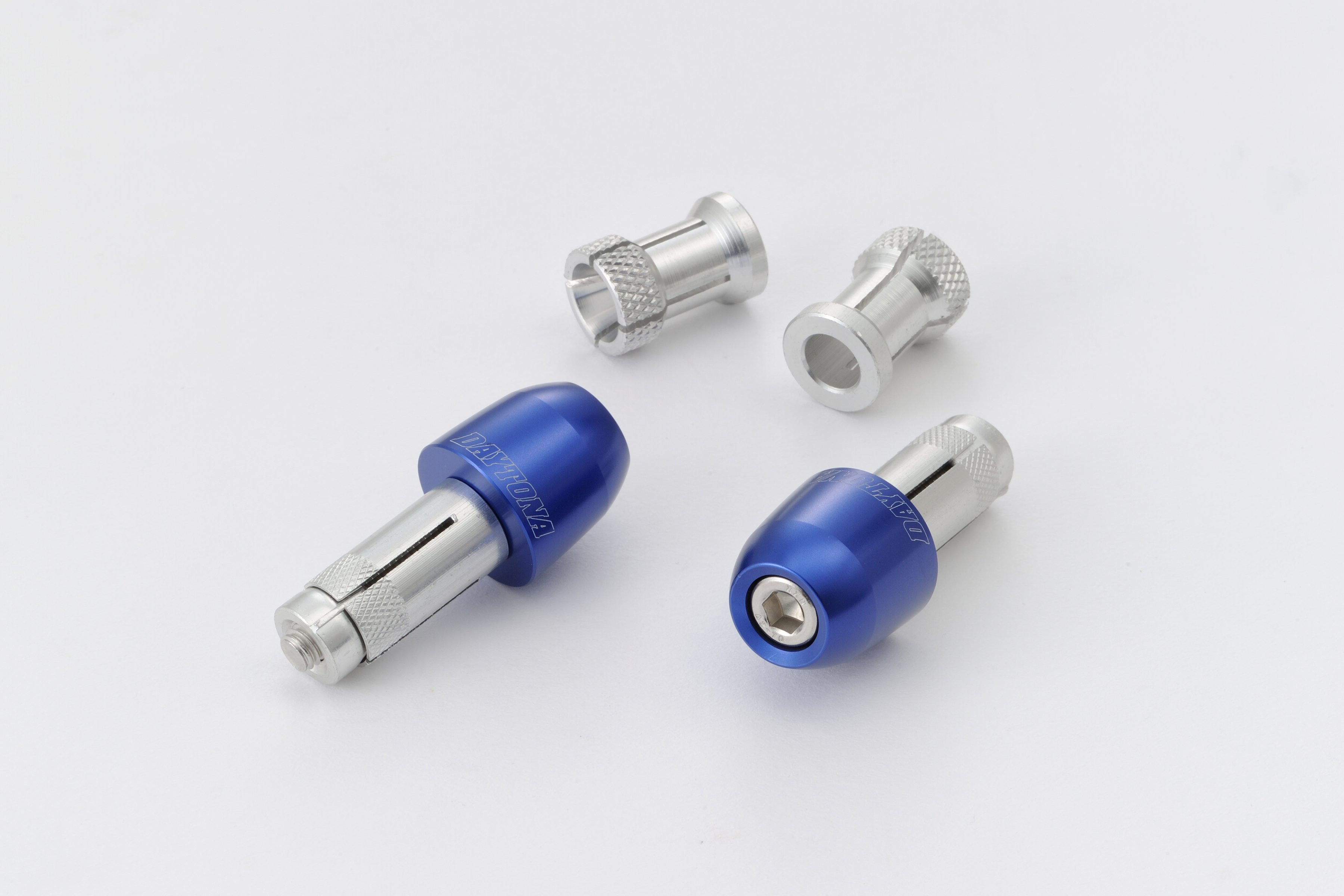 Embouts de guidon PINO-1 14-19 mm bleu Daytona - vue 2