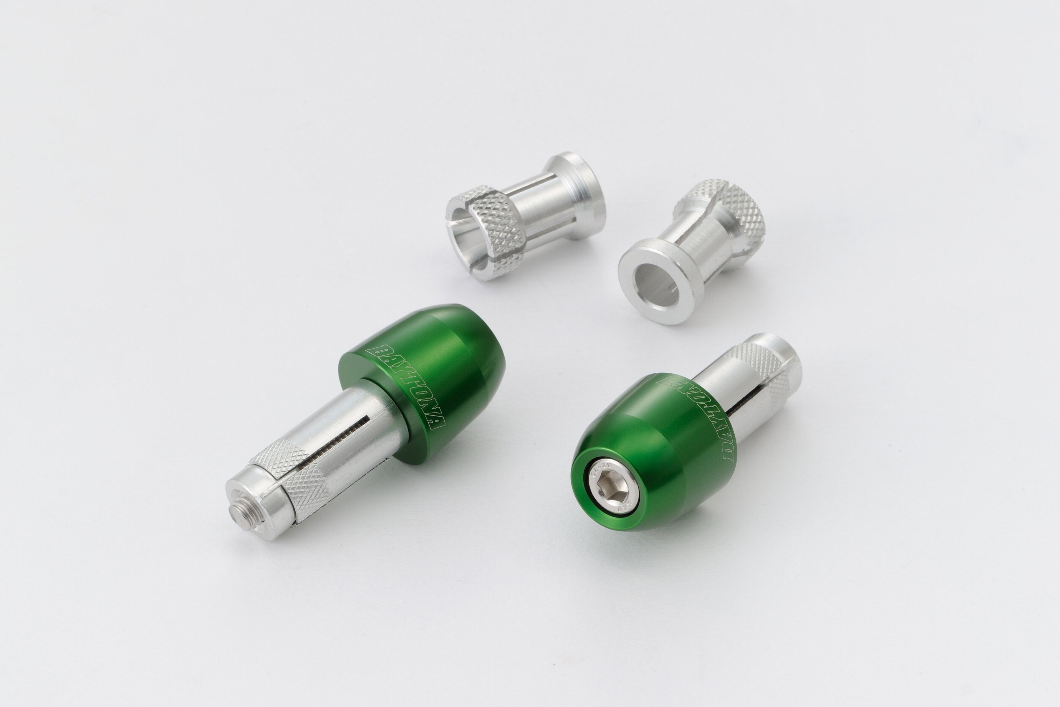 Embouts de guidon PINO-1 14-19MM vert Daytona - vue 2