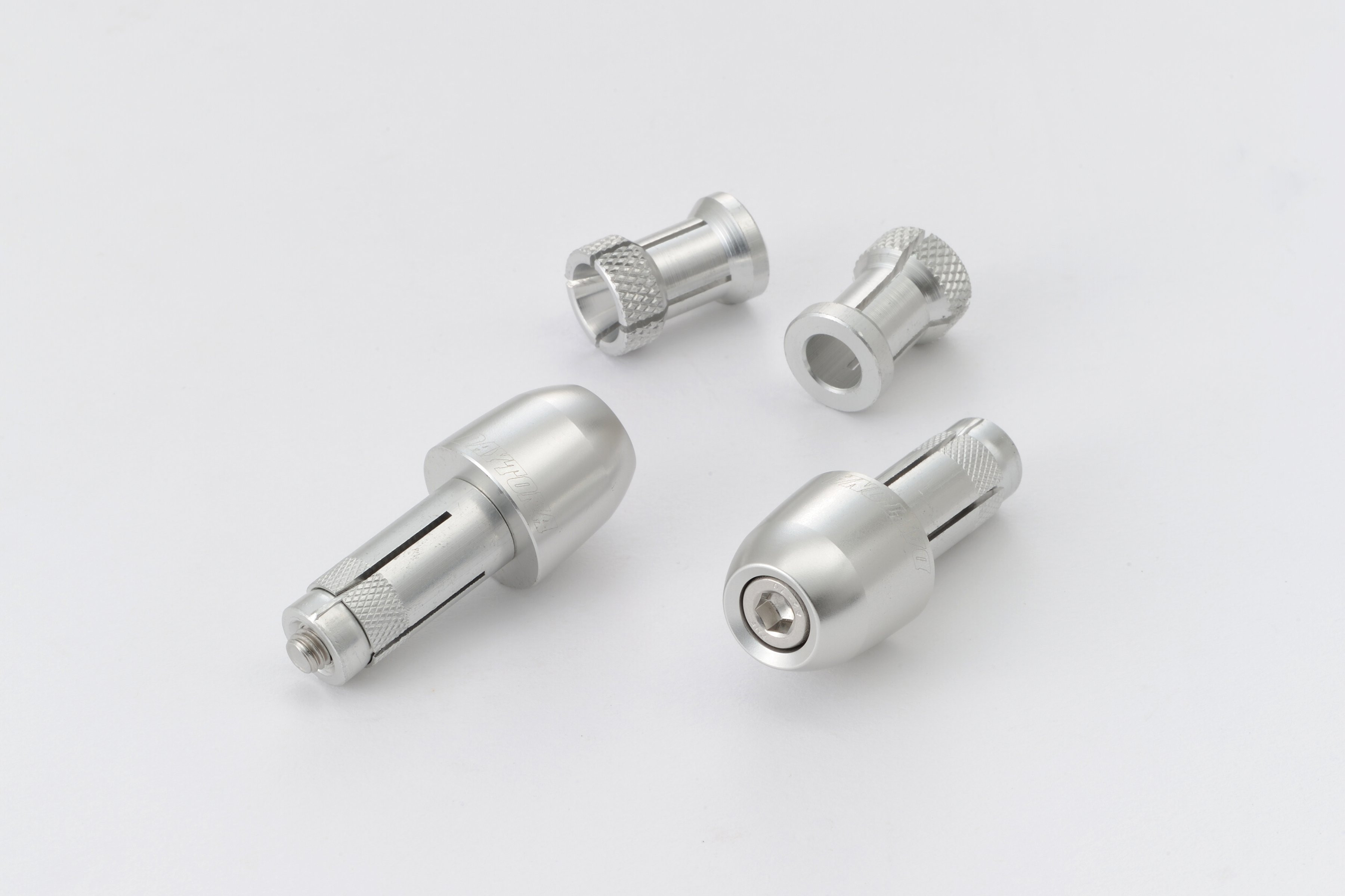 Embouts de guidon PINO-1 14-19 mm argent Daytona - vue 2