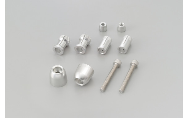 Embouts de guidon PINO-1 14-19 mm argent Daytona - vue 4